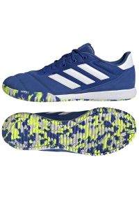 Adidas - Buty piłkarskie adidas Copa Gloro In M FZ6125 niebieskie niebieskie. Zapięcie: sznurówki. Kolor: niebieski. Materiał: syntetyk, skóra, guma. Sport: piłka nożna