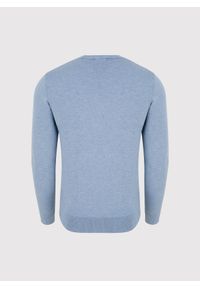 Pako Lorente - PAKO LORENTE – Niebieski sweter męski o-neck. Okazja: na co dzień. Kolor: niebieski. Materiał: wiskoza, poliester. Sezon: jesień. Styl: casual #6
