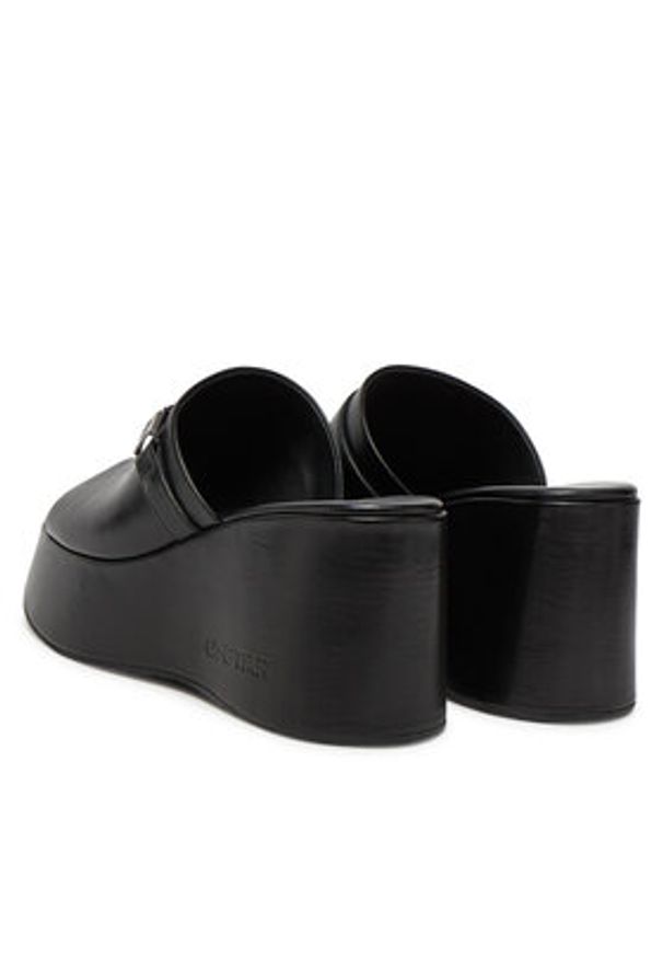 G-Star RAW - G-Star Raw Klapki GHADA-118924 Czarny. Kolor: czarny. Materiał: skóra