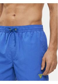 Guess Szorty kąpielowe F6GT25 WG282 SHORT Niebieski Regular Fit. Kolor: niebieski. Materiał: syntetyk #3