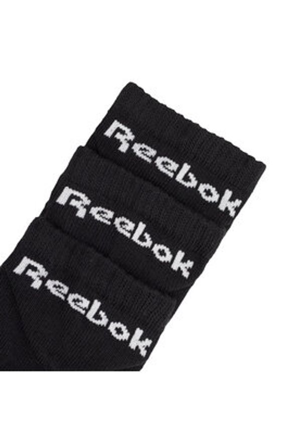 Reebok Zestaw 3 par niskich skarpet unisex ACT CORE LOW CUT SOC FL5223 Czarny. Kolor: czarny. Materiał: bawełna