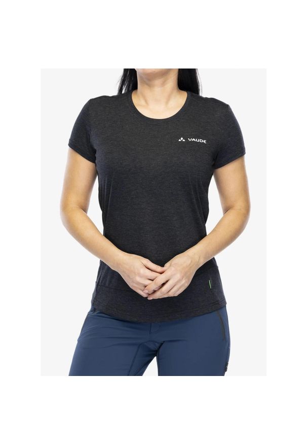 Koszulka szybkoschnąca damska Vaude Sveit Shirt. Kolor: czarny