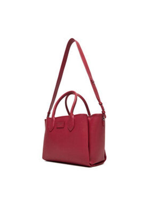 Emporio Armani Torebka EW002329 AF17799 M5068 Bordowy. Kolor: czerwony. Materiał: skórzane