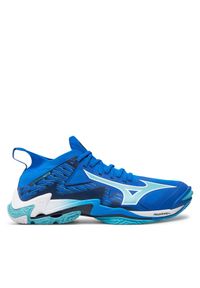 Buty halowe Mizuno. Kolor: niebieski. Model: Mizuno Wave #1