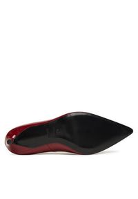BOSS Szpilki Gracey 50552759 Bordowy. Kolor: czerwony. Materiał: lakier, skóra. Obcas: na szpilce #2