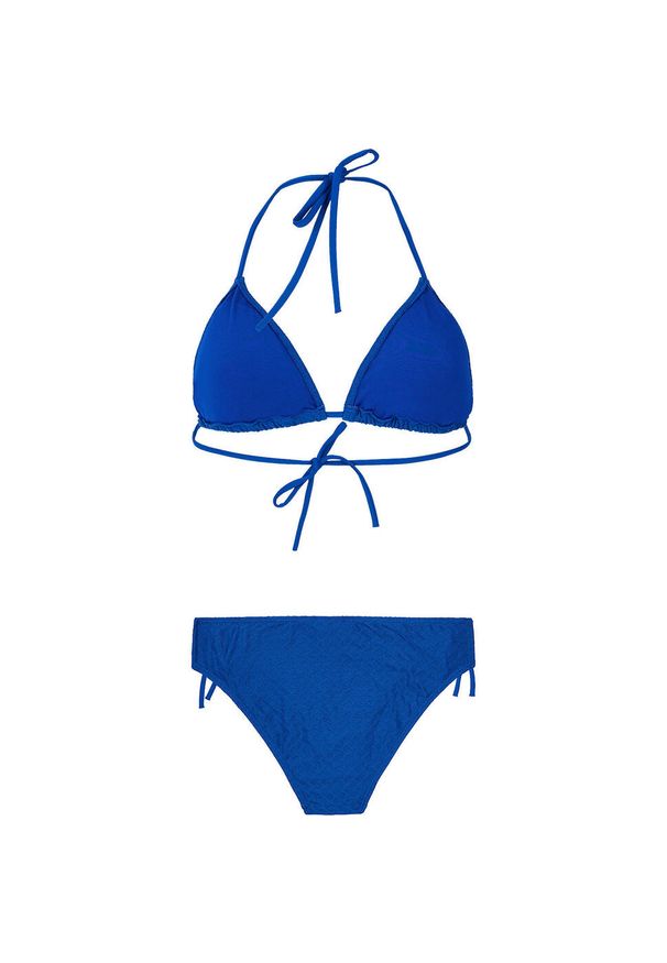 Damski 2-częściowy kostium kąpielowy Protest Grip. Kolor: wielokolorowy, niebieski, biały