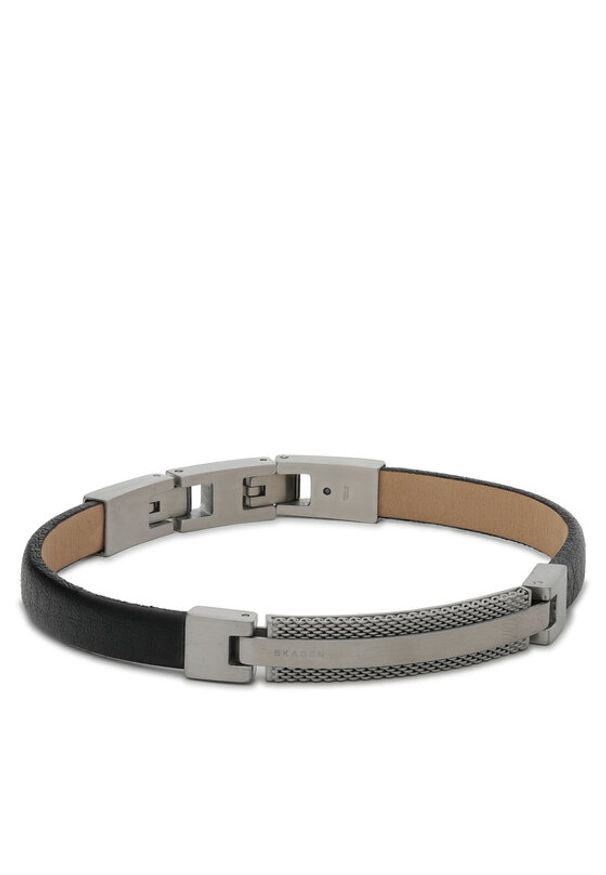 Skagen Bransoletka SKJM0208040 Czarny. Kolor: czarny