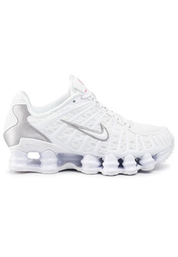 Nike Sneakersy Shox Tl AR3566 100 Biały. Kolor: biały. Materiał: materiał