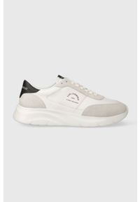 Karl Lagerfeld sneakersy skórzane SERGER KC kolor biały KL53638. Nosek buta: okrągły. Kolor: biały. Materiał: skóra #1