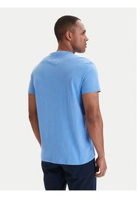 Tommy Jeans T-Shirt Linear Chest DM0DM21780 Niebieski Slim Fit. Kolor: niebieski. Materiał: bawełna #5