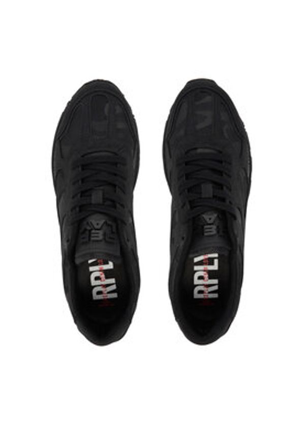 Replay - REPLAY Sneakersy GMSG7 .000.C0003S Czarny. Kolor: czarny. Materiał: skóra