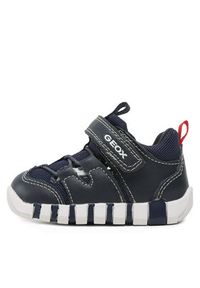 Geox Sneakersy B Iupidoo Boy B3555B 0BC14 C4002 Granatowy. Kolor: niebieski. Materiał: materiał