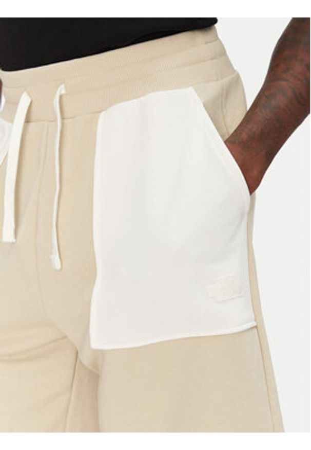 The North Face Szorty sportowe Terry NF0A8C29 Beżowy Regular Fit. Kolor: beżowy. Materiał: syntetyk, bawełna. Styl: sportowy