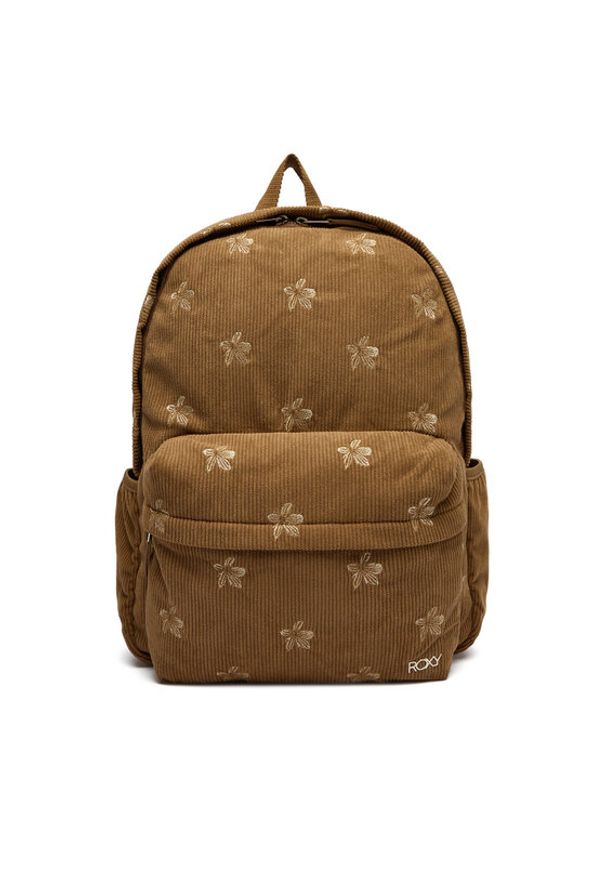 Roxy Plecak Feeling Emby ERJBP04930 Brązowy. Kolor: brązowy. Materiał: materiał