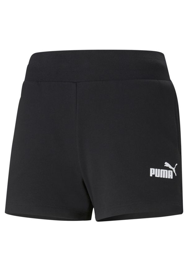 Puma - Damskie szorty dresowe Active PUMA Black. Kolor: czarny. Materiał: dresówka. Sezon: lato