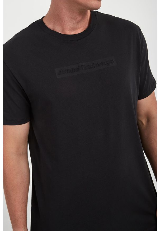 Armani Exchange - T-shirt męski z logo ARMANI EXCHANGE