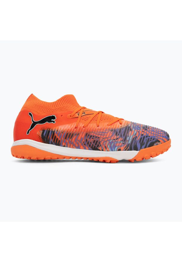 Puma - Buty piłkarskie PUMA Future 8 Match Creativity TT. Kolor: pomarańczowy. Sport: piłka nożna