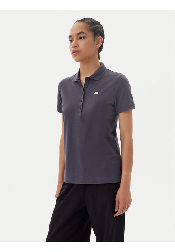 EA7 Emporio Armani Polo 7W000030 AF12450 U8115 Szary Regular Fit. Typ kołnierza: polo. Kolor: szary. Materiał: bawełna