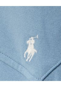 Ralph Lauren - RALPH LAUREN - Błękitna bluza z kapturem. Typ kołnierza: kaptur. Kolor: niebieski. Wzór: haft. Styl: klasyczny #3