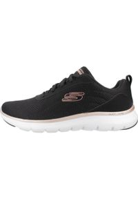 skechers - Tenisówki Skechers Model Flex Appeal 5.0 Kolor Czarny. Kolor: czarny. Materiał: tkanina. Model: Skechers Sport. Sport: turystyka piesza