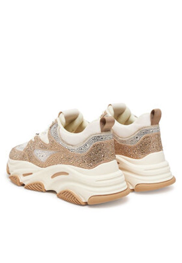 Steve Madden Sneakersy Privy SM19000082 Beżowy. Kolor: beżowy. Materiał: materiał