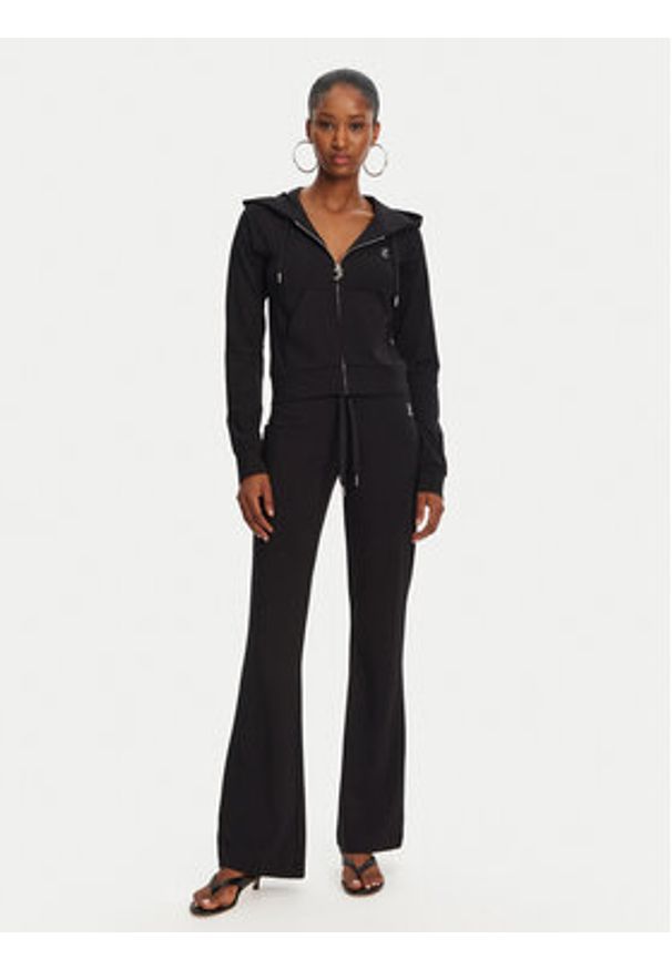 Juicy Couture Spodnie dresowe Apollo JCWBJ125311 Czarny Flared Leg. Kolor: czarny. Materiał: bawełna