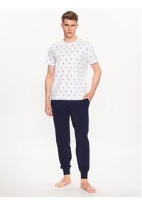 Polo Ralph Lauren Koszulka piżamowa 714899612001 Biały Regular Fit. Kolor: biały. Materiał: bawełna
