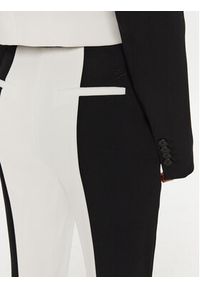 Karl Lagerfeld - KARL LAGERFELD Spodnie materiałowe A1W10125 Biały Slim Fit. Kolor: biały. Materiał: syntetyk #3