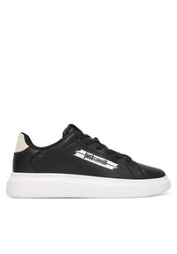 Just Cavalli Sneakersy 79QA3SBF ZPB63 Czarny. Kolor: czarny. Materiał: skóra