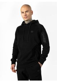 PITBULL - Bluza sportowa męska Pitbull West Coast Stafford Hooded. Typ kołnierza: kaptur. Kolor: czarny