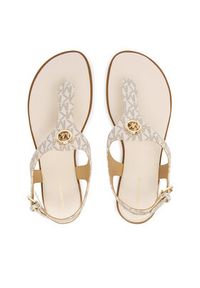 MICHAEL Michael Kors Sandały Val Thong 40R6VAFS1B Biały. Kolor: biały. Materiał: skóra #3