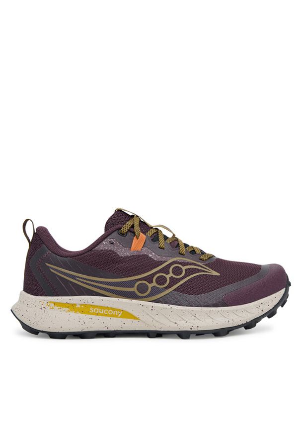 Saucony Buty do biegania Peregrine 15 S20990 Bordowy. Kolor: czerwony. Materiał: materiał