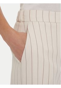 Maryley Spodnie materiałowe 25IB598/M17/35PA Écru Regular Fit. Materiał: syntetyk #3