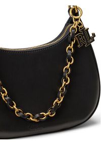 Lauren Ralph Lauren - LAUREN RALPH LAUREN Torebka 431P11747002 Czarny. Kolor: czarny. Materiał: skórzane #2