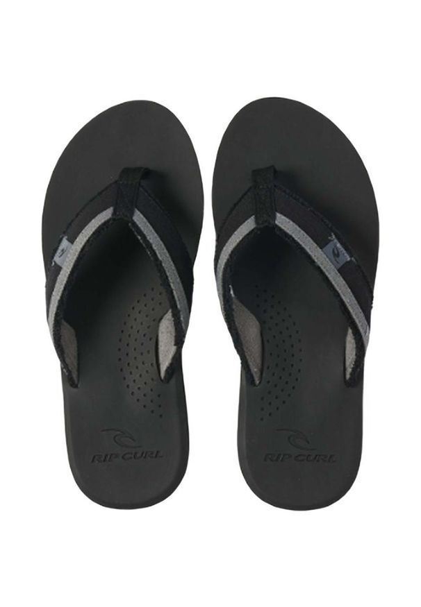 Japonki plażowe męskie Rip Curl Reactor Open Toe 90. Okazja: na plażę. Nosek buta: otwarty. Kolor: czarny