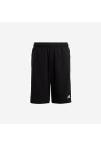 Adidas - Spodenki dziecięce ADIDAS. Okazja: na uczelnię. Materiał: poliester, materiał. Styl: sportowy. Sport: joga i pilates
