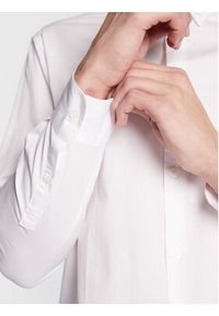 Armani Exchange Koszula 8NZCP2 ZNBJZ 1100 Biały Regular Fit. Kolor: biały. Materiał: bawełna #5
