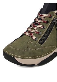 Rieker Sneakersy 45973-54 Zielony. Kolor: zielony. Materiał: syntetyk, materiał #6