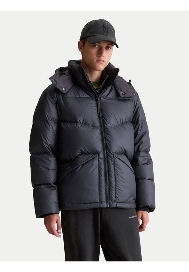 Marc O'Polo Denim Kurtka puchowa 500 0006 392 Granatowy Regular Fit. Typ kołnierza: polo. Kolor: niebieski. Materiał: syntetyk