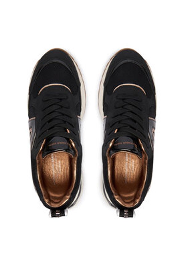 Alexander Smith Sneakersy Victoria ASBCVIW-1175-BLK Czarny. Kolor: czarny. Materiał: skóra
