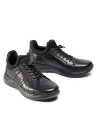 Rieker Sneakersy B7694-00 Czarny. Kolor: czarny. Materiał: skóra #4
