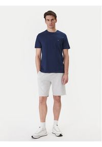 TOMMY HILFIGER - Tommy Hilfiger T-Shirt Ess Seasonal MW0MW39995 Granatowy Regular Fit. Kolor: niebieski. Materiał: bawełna #4