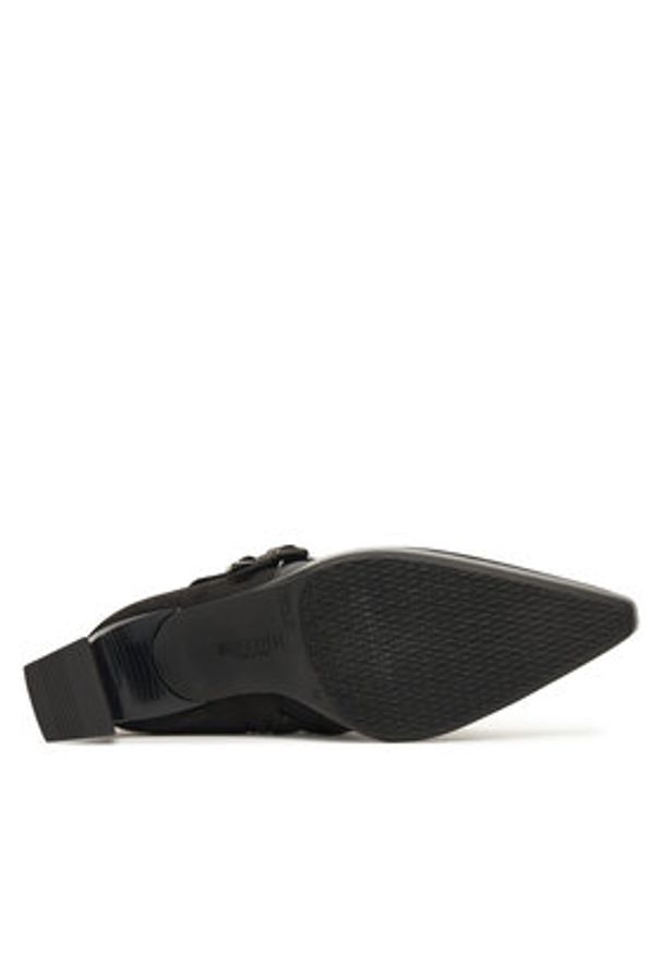 Hispanitas Botki HI254304 Czarny. Kolor: czarny. Materiał: zamsz, skóra