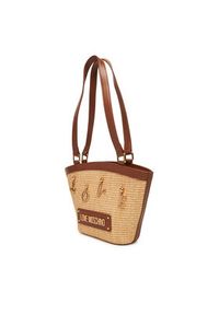 Love Moschino - LOVE MOSCHINO Torebka JC4284PP0MKN110A Brązowy. Kolor: brązowy #5