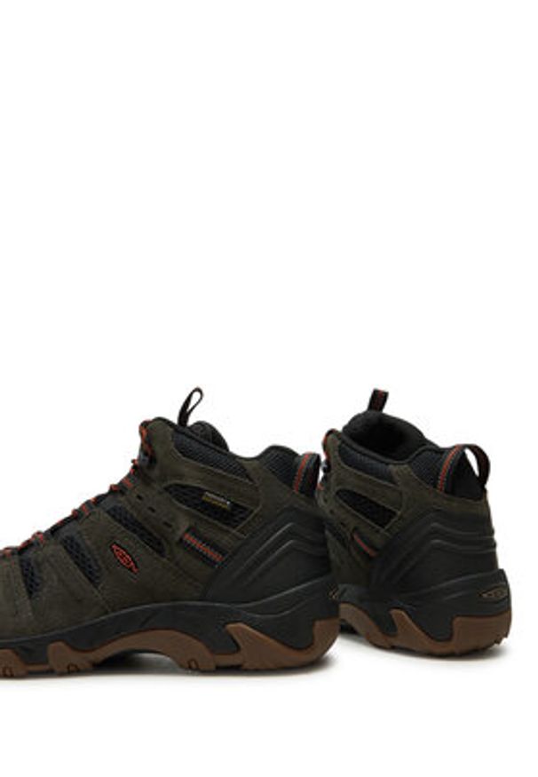 keen - Keen Trekkingi Headout Mid Wp 1028306 Zielony. Kolor: zielony. Materiał: skóra, zamsz. Sport: turystyka piesza