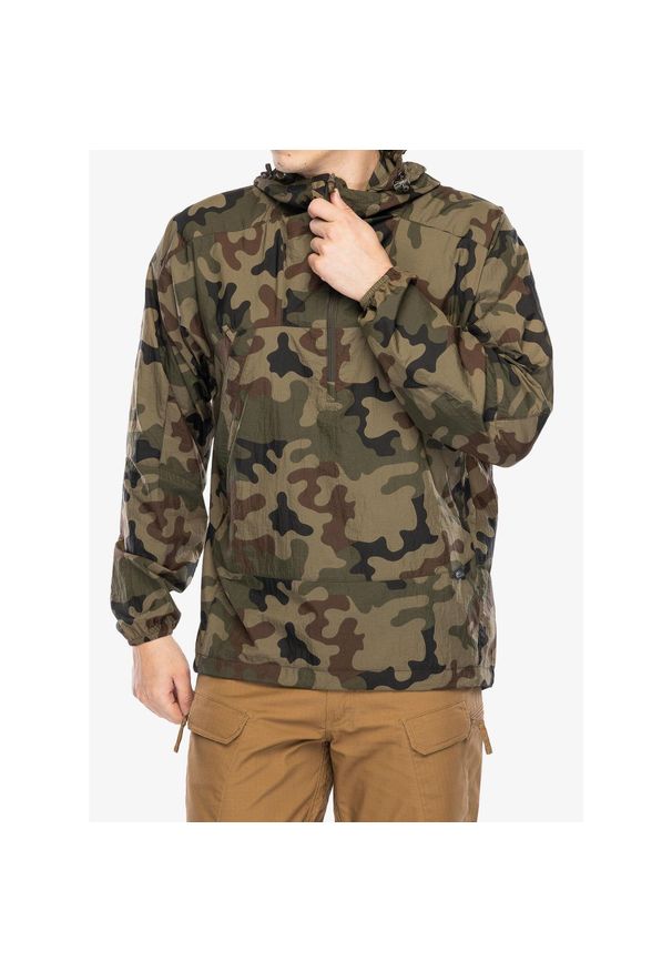 Kurtka męska Helikon-Tex Windrunner Windshirt - WindPack Nylon. Kolor: zielony. Materiał: nylon. Sport: turystyka piesza