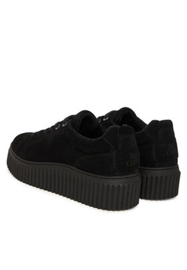 Marc O'Polo Sneakersy 509 16063401 300 Czarny. Kolor: czarny. Materiał: zamsz, skóra