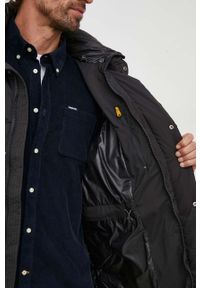 Hetrego kurtka puchowa męska kolor czarny zimowa. Kolor: czarny. Materiał: puch. Sezon: zima #2