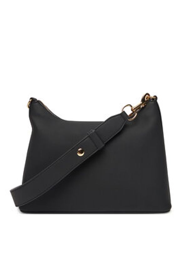 Love Moschino - LOVE MOSCHINO Torebka JC4025PP1NKD0000 Czarny. Kolor: czarny. Materiał: skórzane