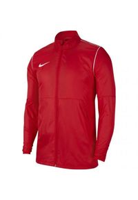 Nike - Męska Kurtka Wodoodporna Park 20 Repel. Kolor: czerwony. Sport: turystyka piesza